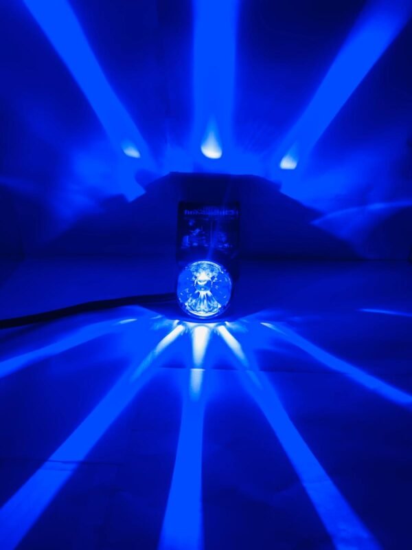 Waterproof Watermelon Clear Glass Lens, White&Blue High and Low LED