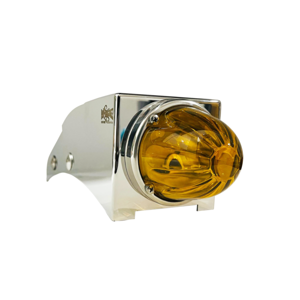 Base Light 1 Watermelon For Fuel Tank Amber Glass. Set - Image 2