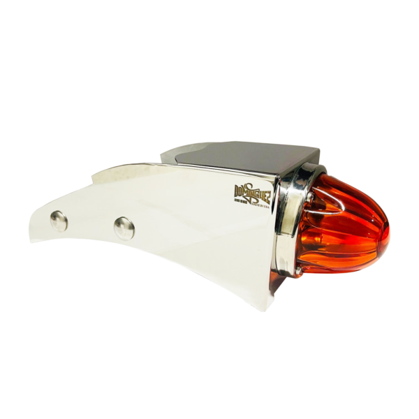 Base Light 1 Watermelon For Fuel Tank Dark Amber Glass. Set - Image 2