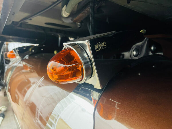 Base Light 1 Watermelon For Fuel Tank Dark Amber Glass. Set - Image 4