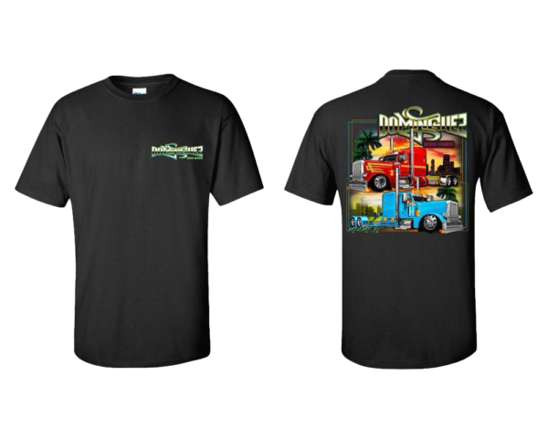 Dominguez Black T-Short Sleeve