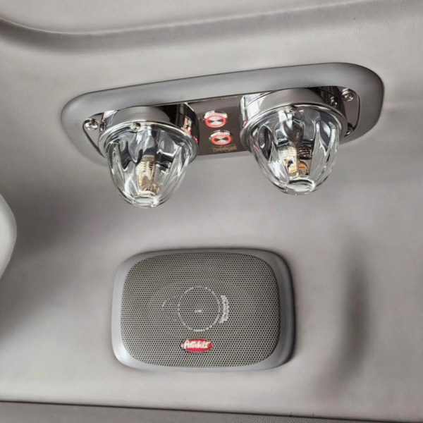 Kit Waterproof Watermelon Base For Peterbilt Cab + 2004 Light White - Blue - Image 5