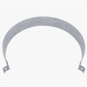 15" Stainless Peterbilt Air Cleaner Mounting Strap - 2.5" Wide (Bulk)