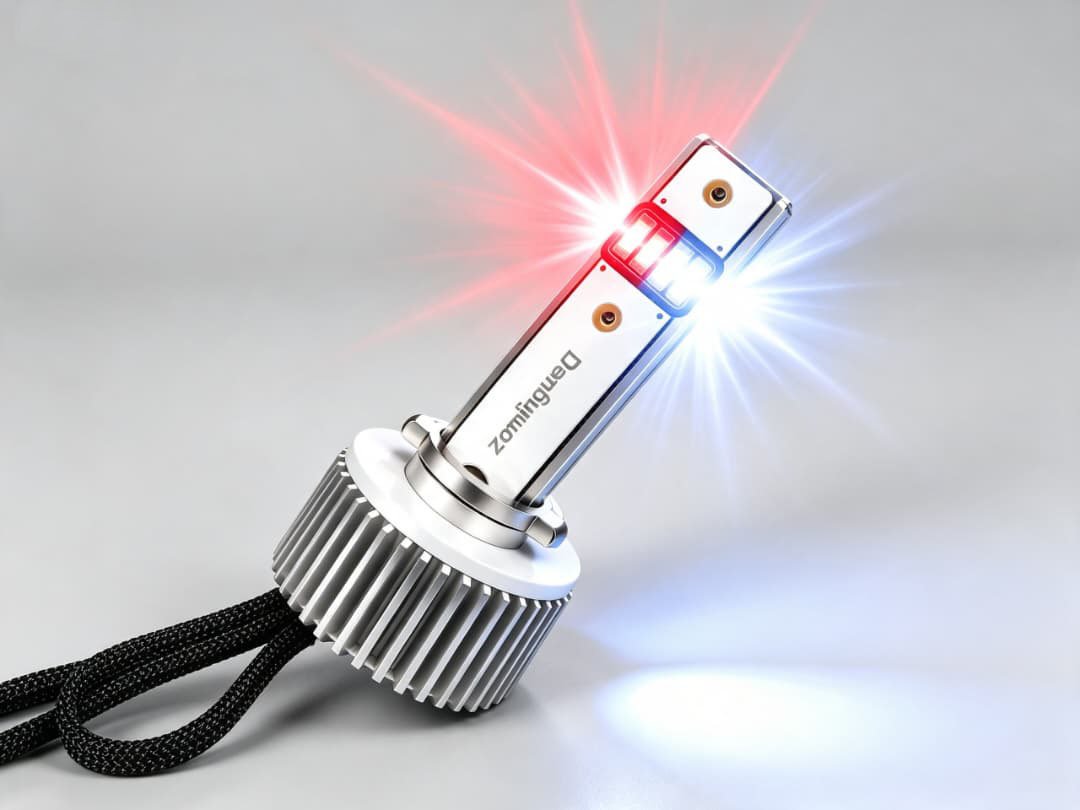 White - Red Bulb, With Temperature Control System - Image 2